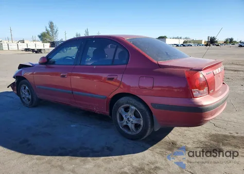 2004 Hyundai Elantra Gls from USA, damaged, VIN KMHDN46D64U778110